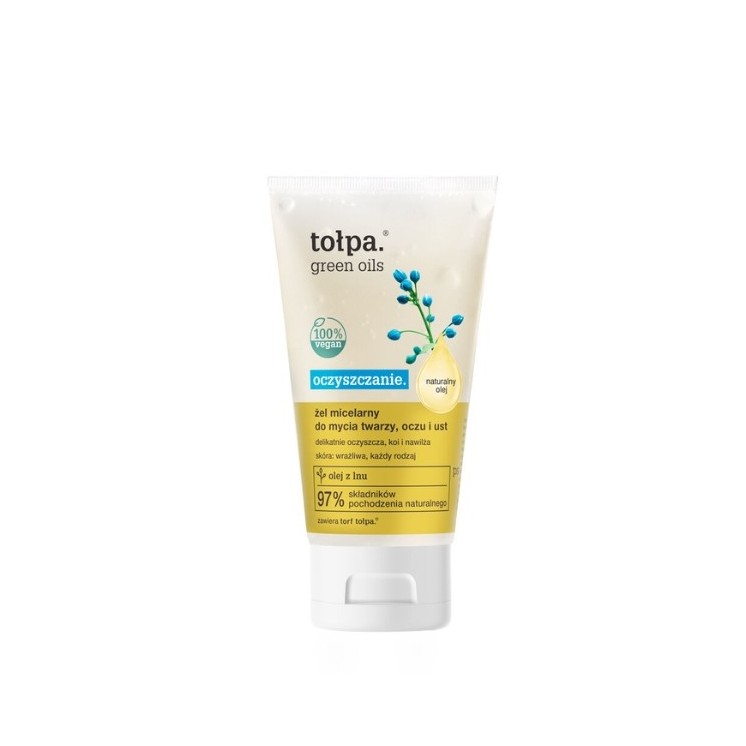 Tołpa Green Oils Oczyszczenie Żel micelarny do mycia twarzy 150 ml