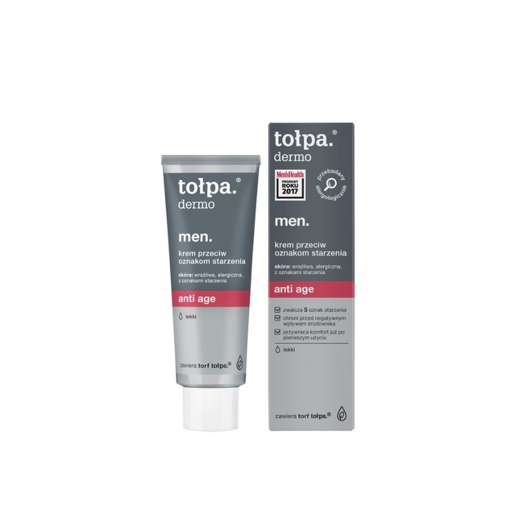Tołpa Dermo Men Anti Age Krem do twarzy przeciw oznakom starzenia 40ml