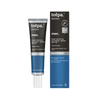 Tołpa Dermo Men Face&Head Захисний крем для обличчя та голови SPF25 40 мл