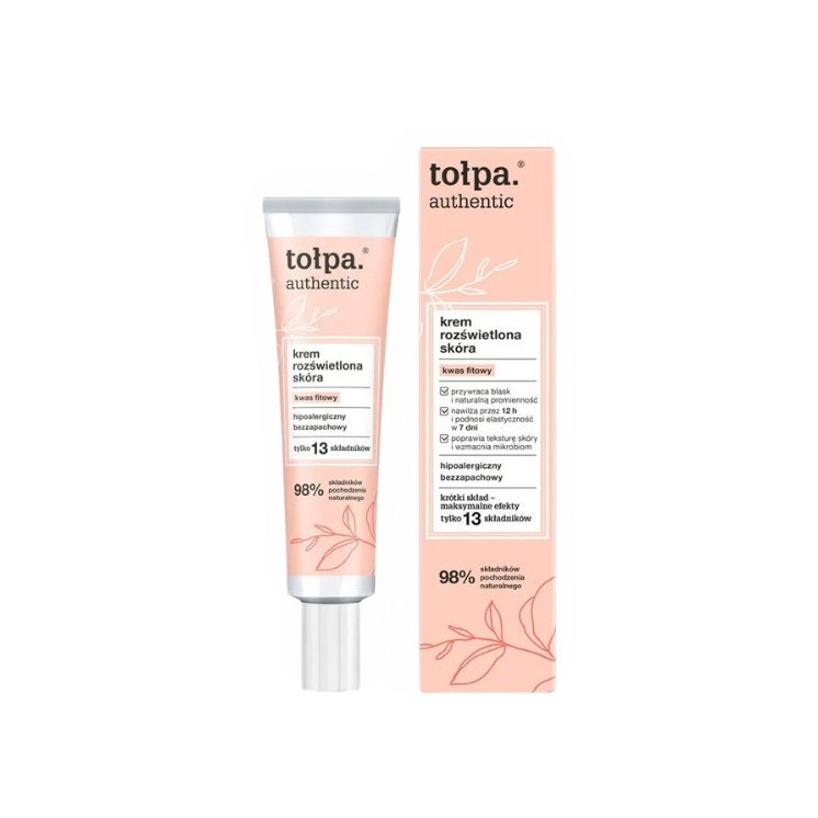 Tołpa Authentic Krem do twarzy Matowa Rozświetlona Skóra 40 ml