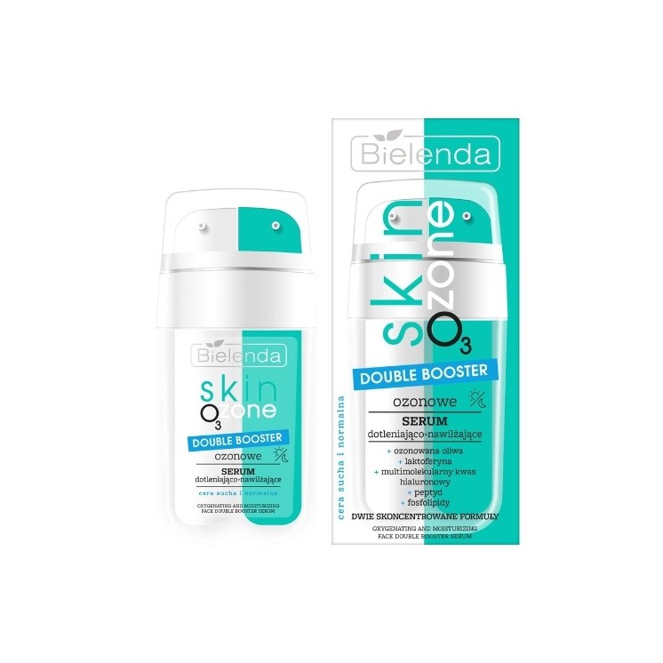 Bielenda SKIN O3 ZONE Double booster ozonowe serum dotleniająco 2x7,5ml