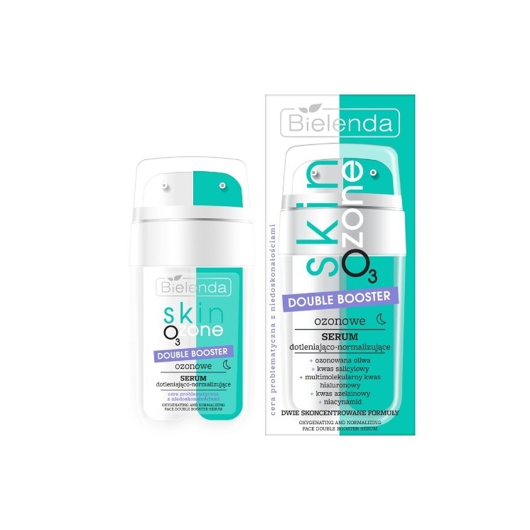 Bielenda SKIN O3 ZONE Double booster ozonowe serum normalizujące 2x7,5ml
