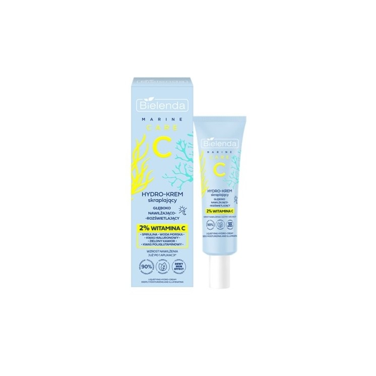 Bielenda C MARINE CARE Hydro-krem skraplający nawilżająco-rozświetlający 50ml