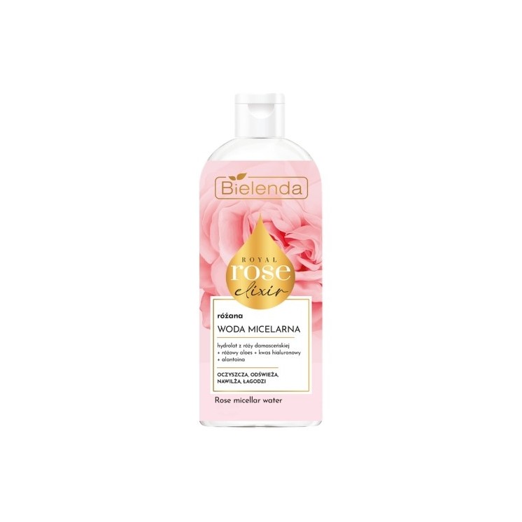 Bielenda Royal Rose Elixir Różana woda micelarna 400 ml