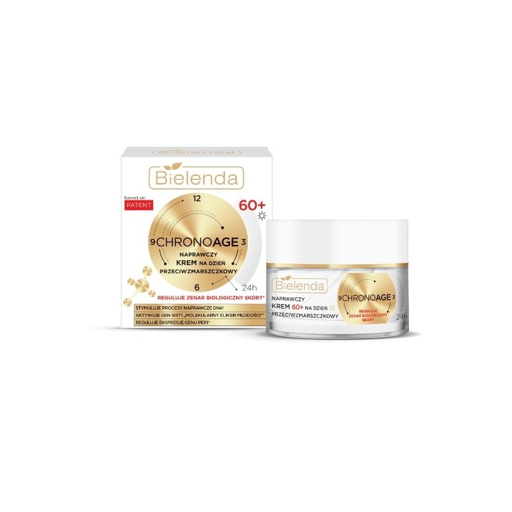 Bielenda CHRONO AGE 24 H Naprawczy krem przeciwzmarszczkowy 60+ na dzień 50 ml