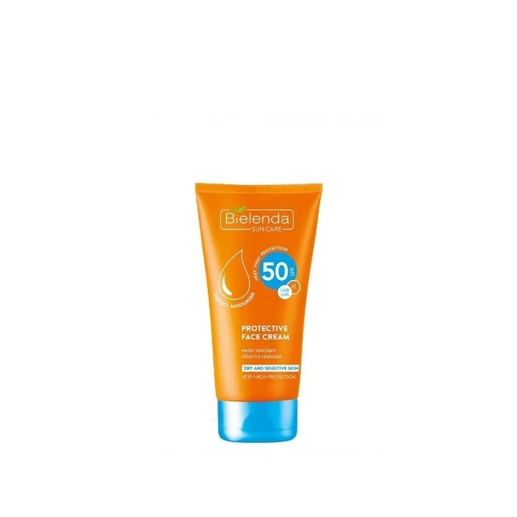 Bielenda SUN CARE Ochronny Krem do Twarzy do Skóry Suchej SPF50 50 ml