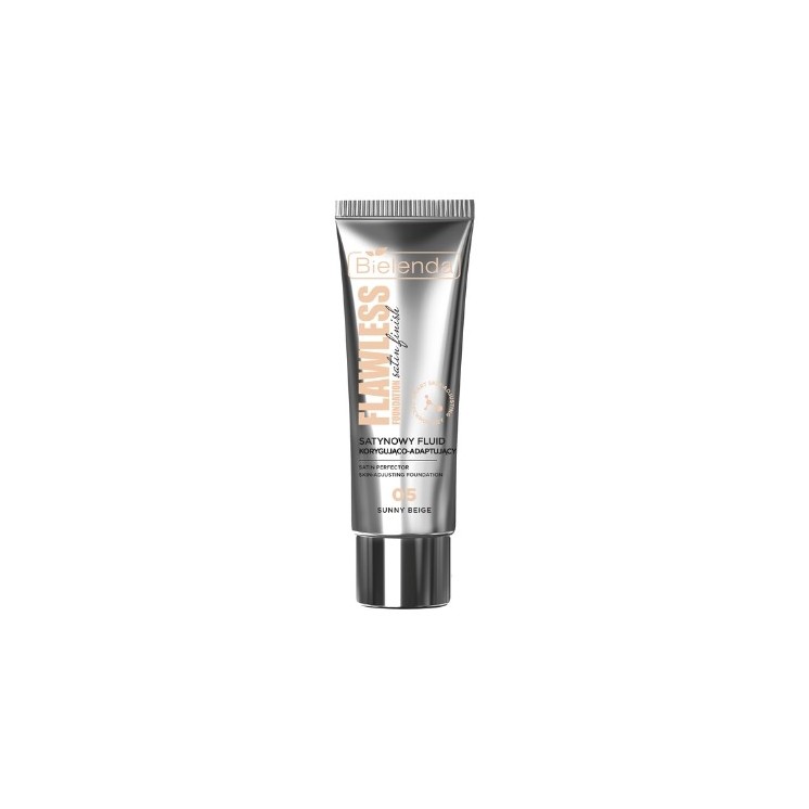 Bielenda FLAWLESS  Fluid Korygująco- Adaptujący 05 Sunny Beige 30 ml