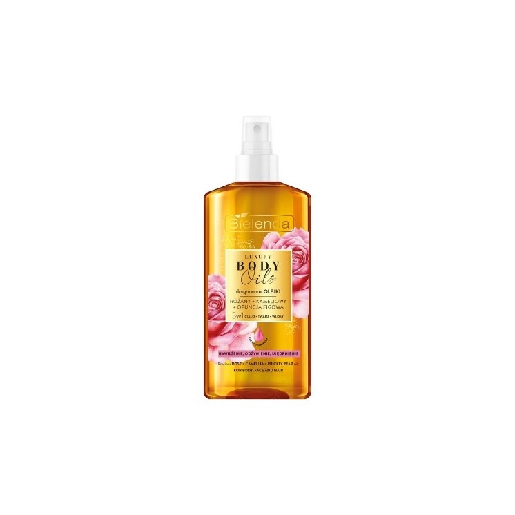 Bielenda Luxury Body Oils 3in1 Pflegeöl Rosenöl 150ml