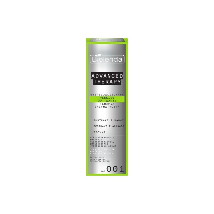Bielenda  Advanced Therapy peeling do twarzy terapia enzymatyczna 30ml