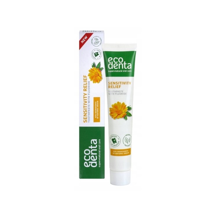 Ecodenta Sensitivity Relief Pasta do zębów łagodząca nadwrażliwość 75 ml