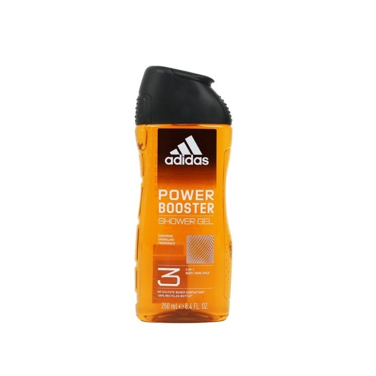 Adidas Żel pod prysznic dla mężczyzn 3in1 Power Booster 250 ml