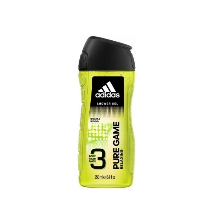 Adidas Żel pod prysznic dla mężczyzn 3in1 Pure Game 250 ml