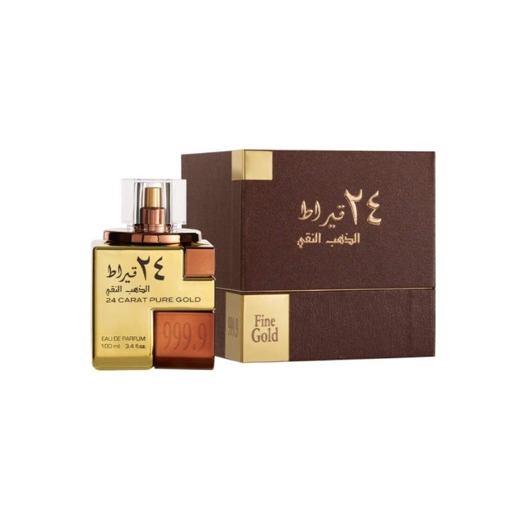 Парфумована вода Lattafa для жінок і чоловіків 24 Carat чисте Gold 100 мл