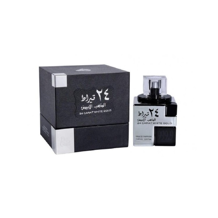 Lattafa Woda perfumowana dla kobiet i mężczyzn 24 Carat White Gold 100 ml