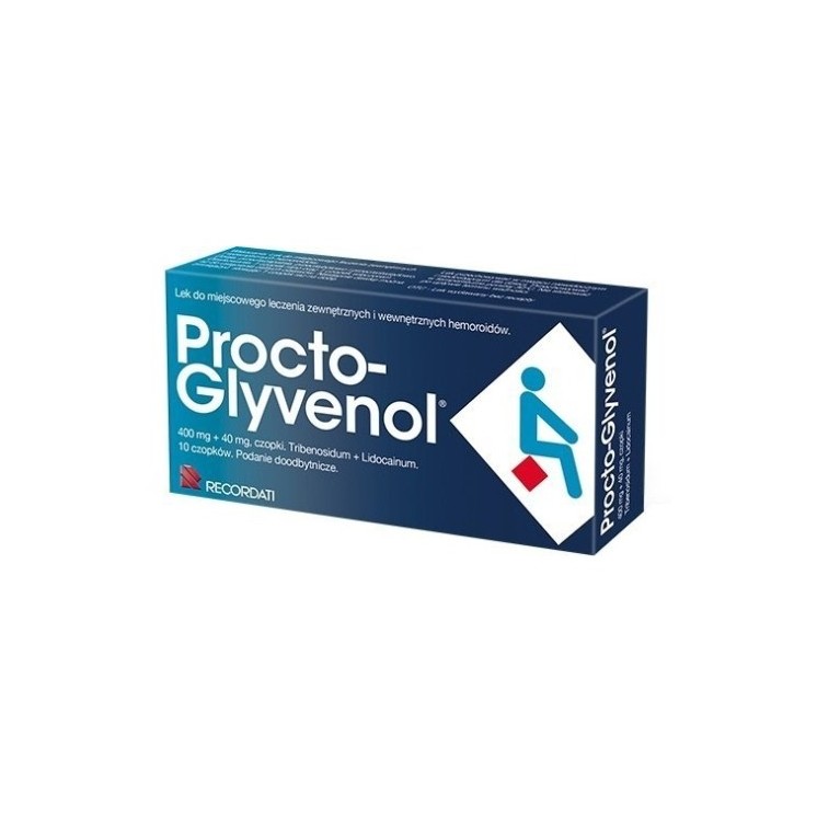 Procto-Glyvenol Czopki 10 sztuk