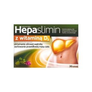 Hepaslimin mit Vitamin D3 30 Tabletten