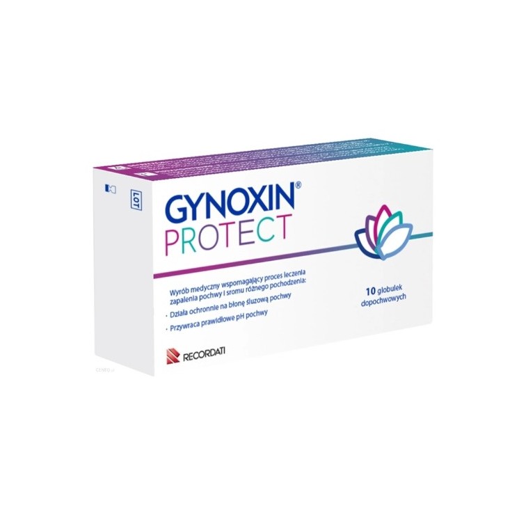Gynoxin Protect 2 g 10 globulek dopochwowych