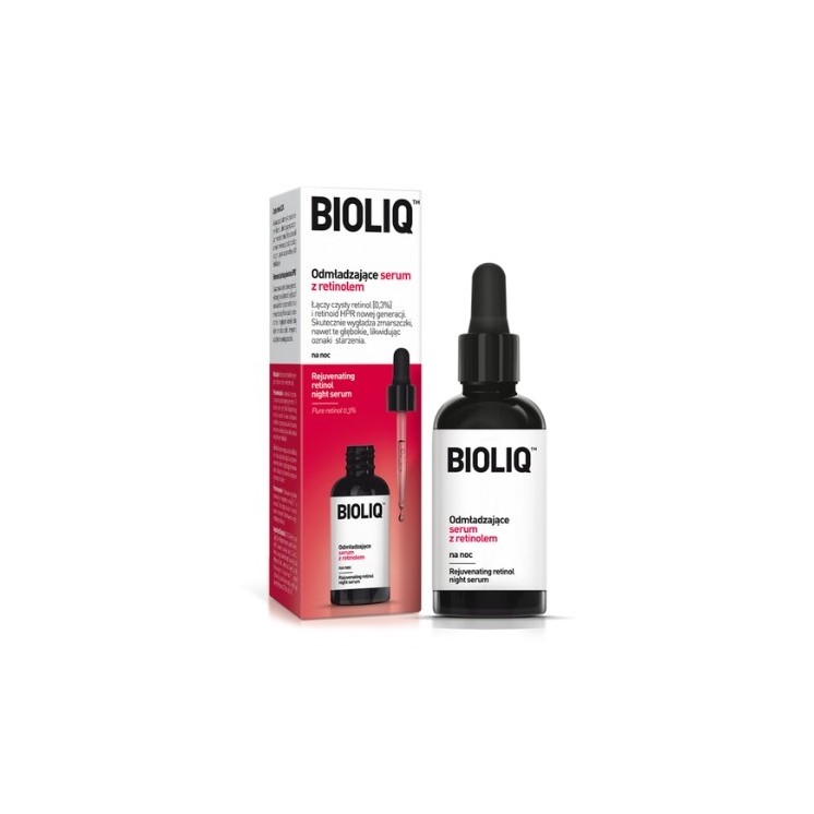 Bioliq Pro odmładzające Serum do twarzy z retinolem na noc 20 ml