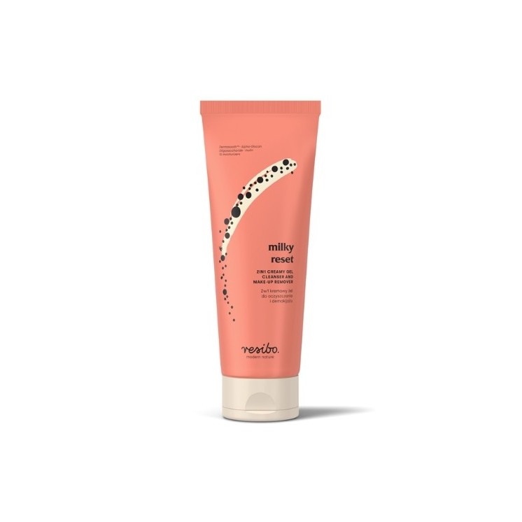 Resibo Milky Reset 2in1 creamy cleansing and make-up removal gel 100 ml