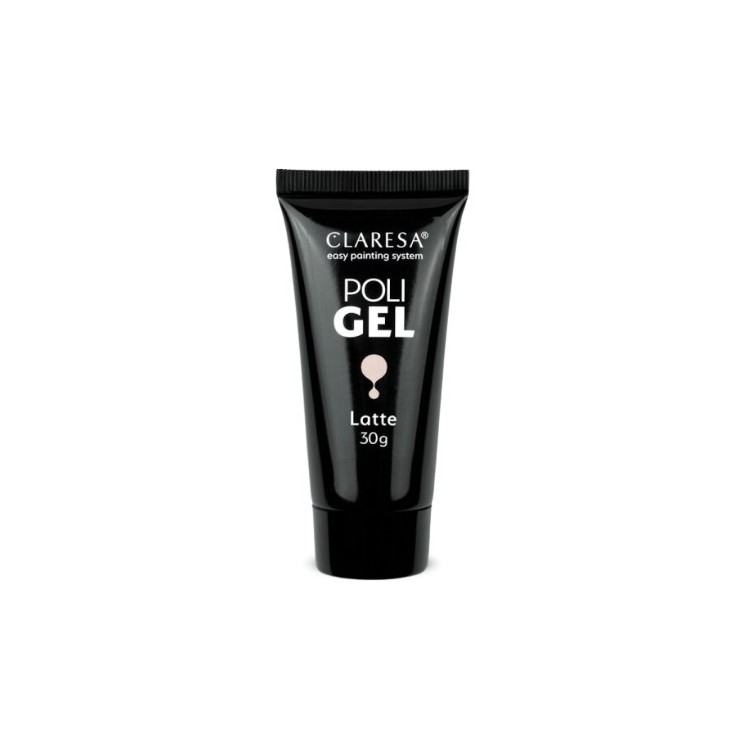 Claresa Poli Gel Żel budujący do paznokci Latte 30 g