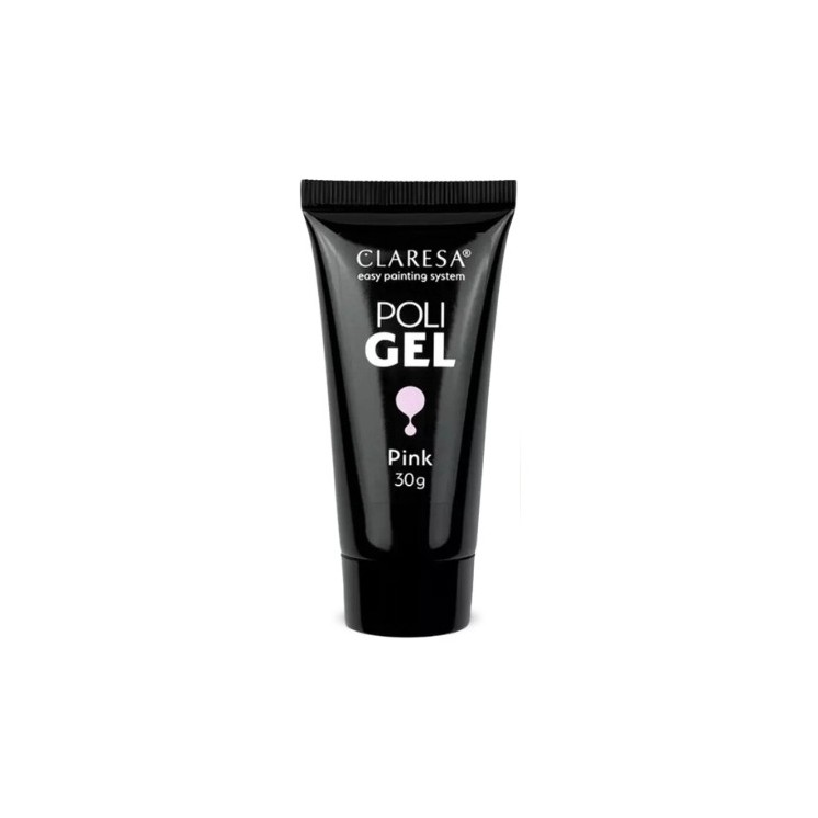 Claresa Poli Gel Żel budujący do paznokci Pink 30 g