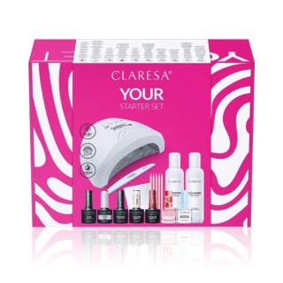 Claresa manicure Starterset mit UV-Lampe