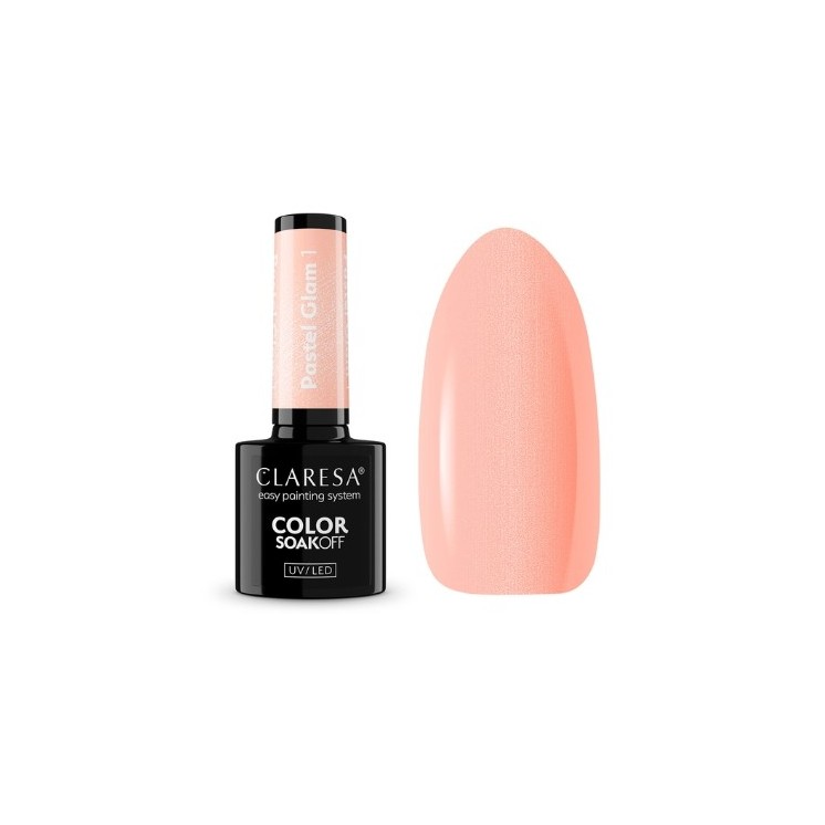 Claresa Pastel Glam Lakier hybrydowy /1/ 5 g