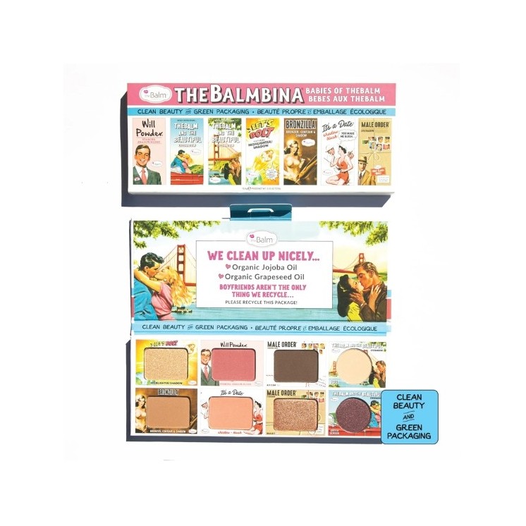 theBalm The Balmbina Palette 8 тіней для повік 15,6 г