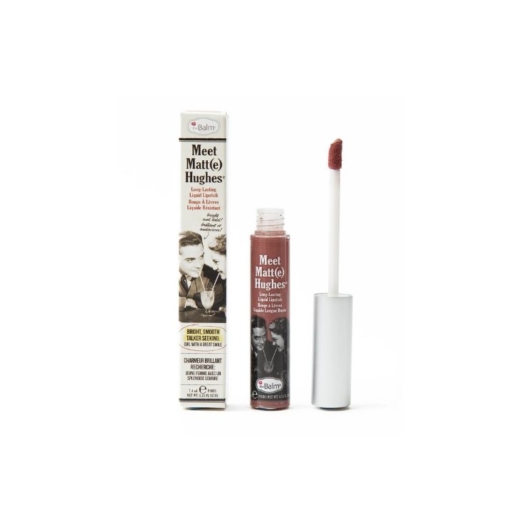 theBalm Meet Matte Hughes matowa Pomadka do ust w płynie Sincere 7,4ml
