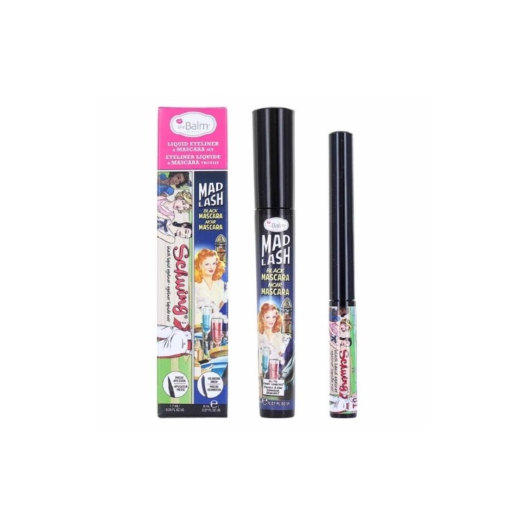 theBalm Zestaw: Schwing Eyeliner 1,7 ml + Mad Lash Mascara 8 ml
