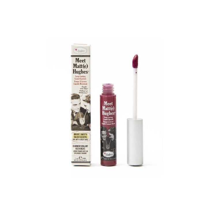 theBalm Meet Matte Hughes matowa Pomadka do ust w płynie Dedicated 7,4 ml