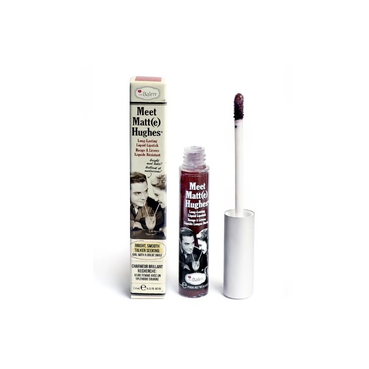 theBalm Meet Matte Hughes matowa Pomadka do ust w płynie Fierce 7,4 ml