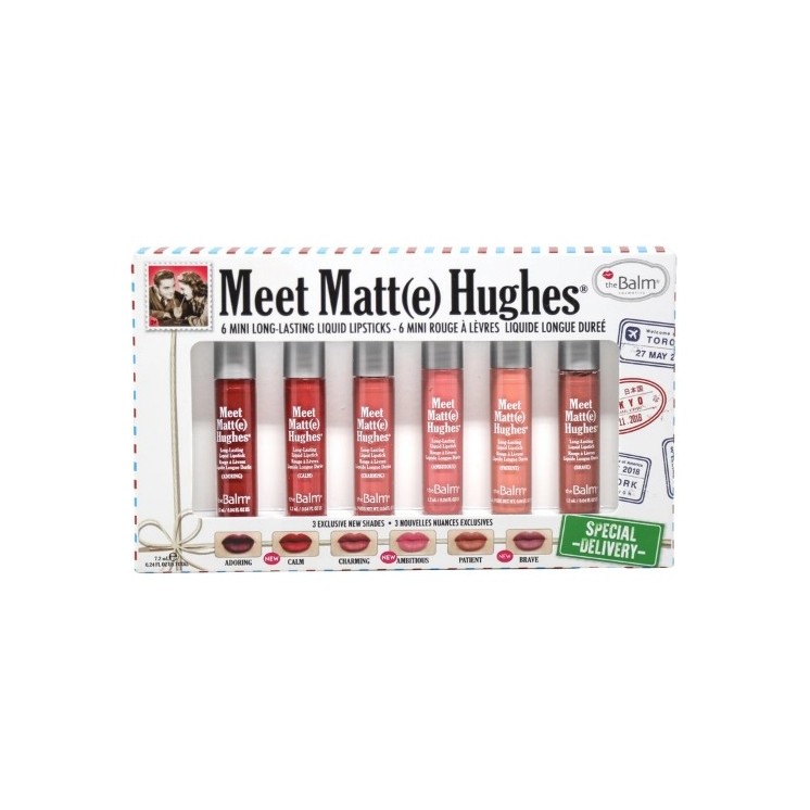 theBalm Meet  Mini Kit Special Delivery Zestaw sześciu matowych Pomadek