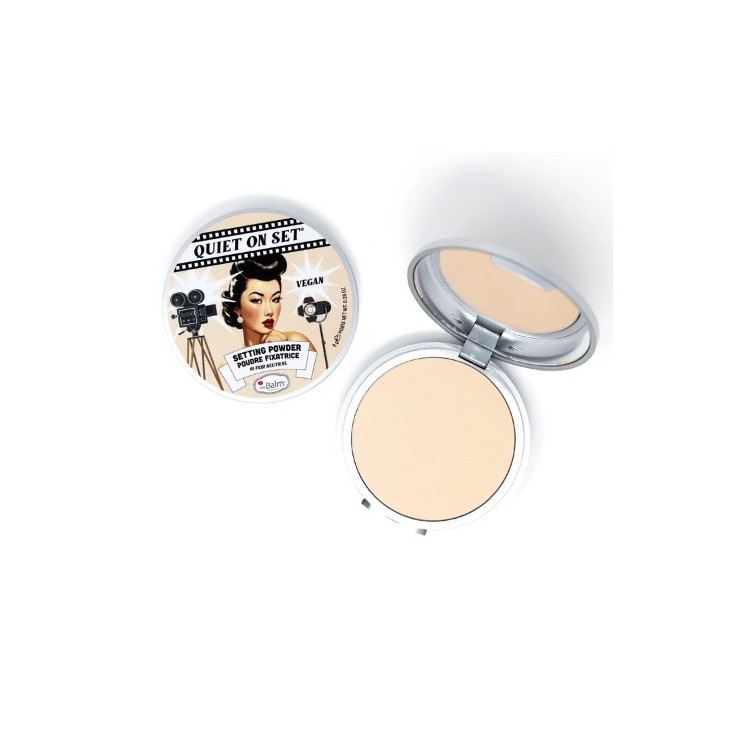 theBalm Quiet on Set prasowany Puder do twarzy /01/ Fair Neutral 8 g