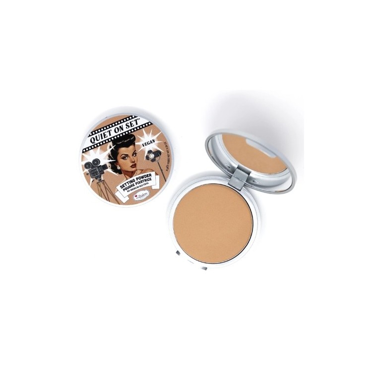 theBalm Quiet on Set prasowany Puder do twarzy /03/ Medium Neutral 8 g