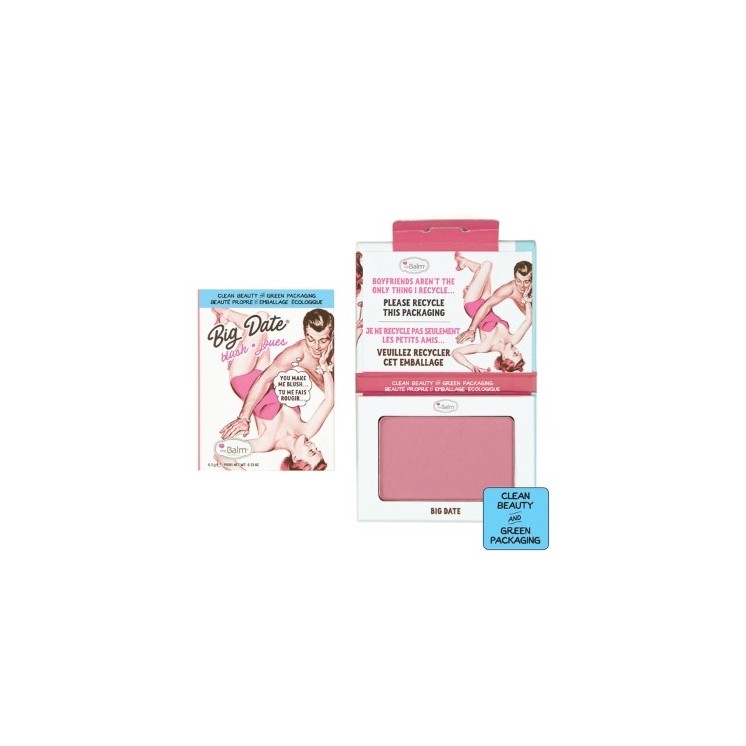 theBalm It's a Date Róż do policzków & Cień do powiek Big Date 6,5 g