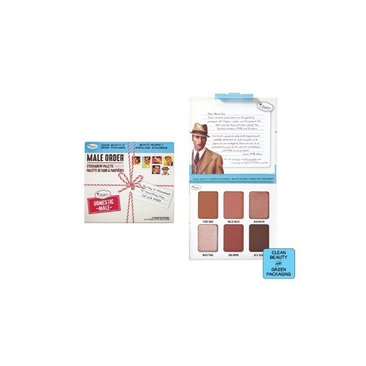 theBalm Male Order Paletka 6 Cieni do powiek Domestic Male 13,2 g