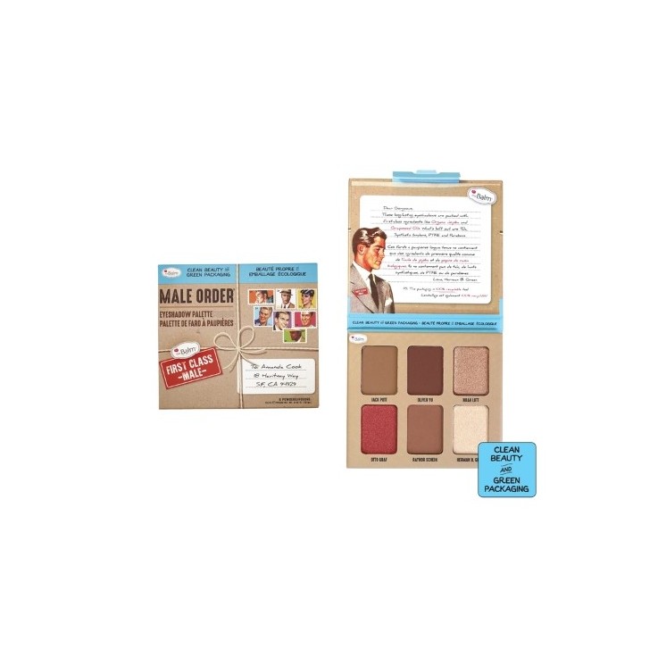 theBalm Male Order Palette mit 6 Lidschatten First Class 13,2 g