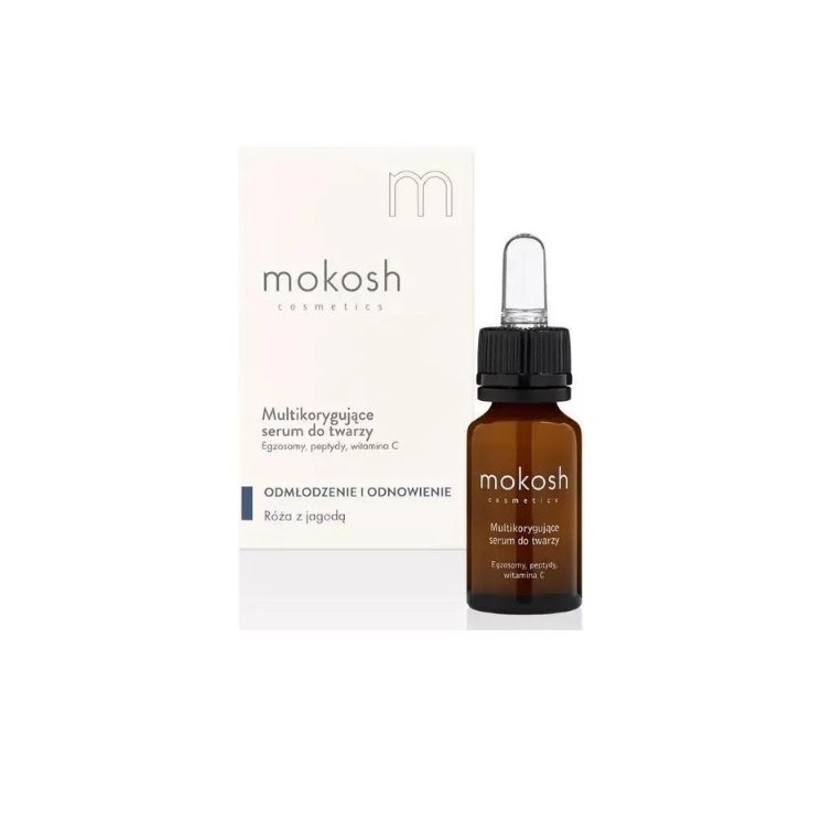 Mokosh multikorygujace Serum Egzosomy, Peptydy i Witamina C 12 ml
