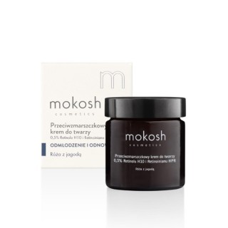MokoshGesichtscreme 5 % Retinol H10 und Retinoat HPR Rose 60 ml