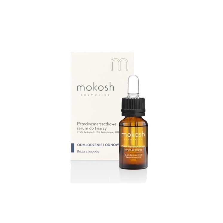 Mokosh Serum 5 % Retinol H10 und Retinoat Rose 10 ml