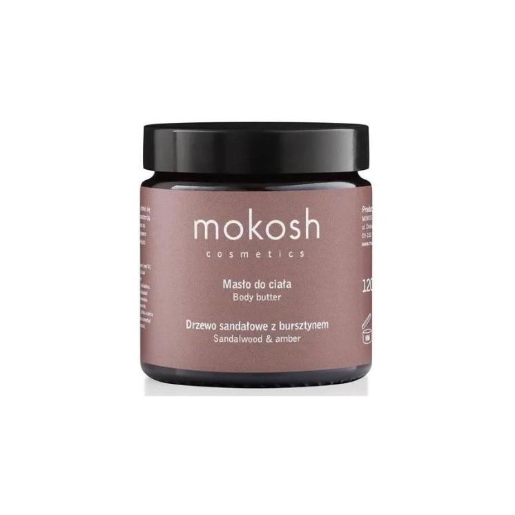 Mokosh Masło do ciała Drzewo sandałowe z bursztynem 120 ml