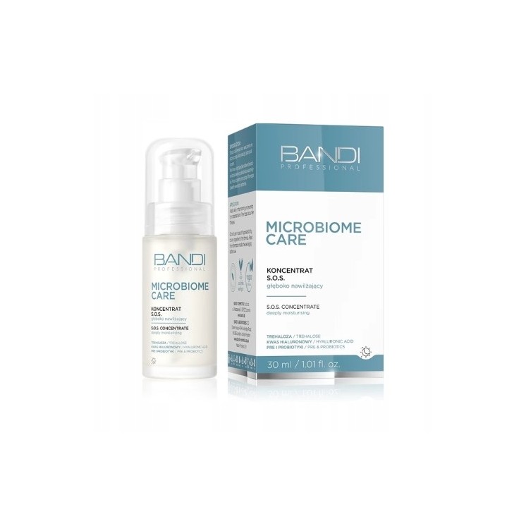 Bandi Microbiome Care Koncentrat S.O.S. głęboko nawilżający do twarzy 30 ml