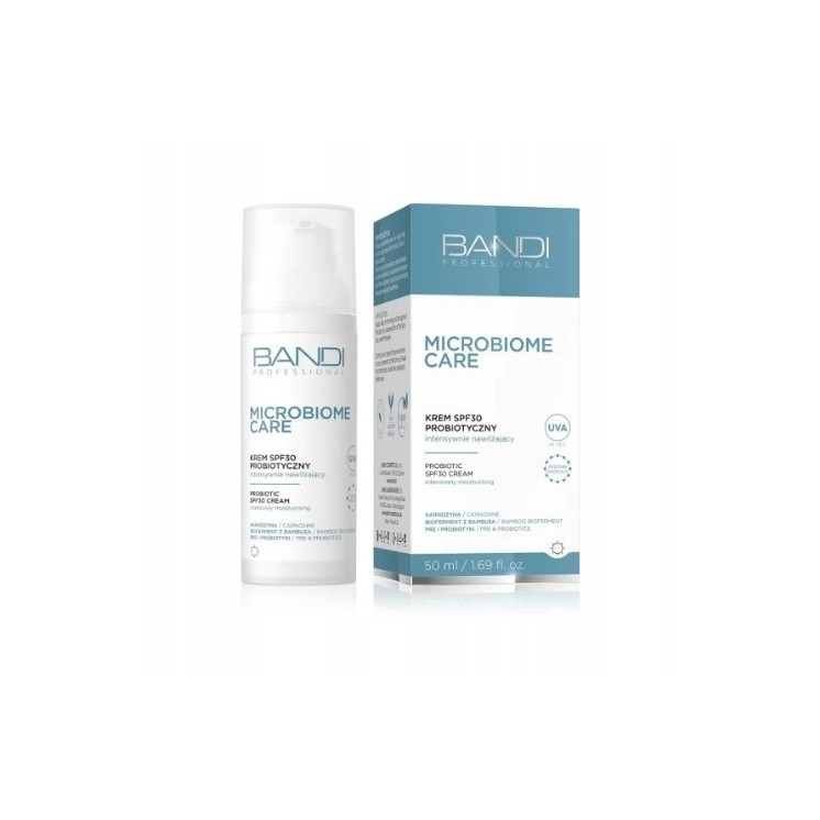 Bandi Microbiome Care probiotyczny Krem do twarzy nawilżający SPF30 50ml