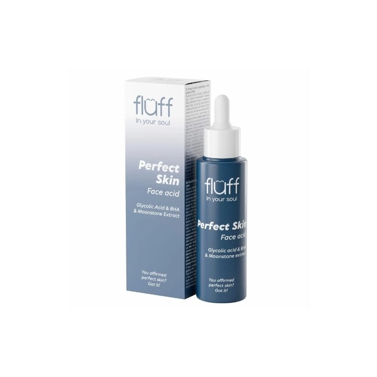 Fluff In Your Soul Perfect Skin Peeling do twarzy Kwas glikolowy & BHA 40 ml