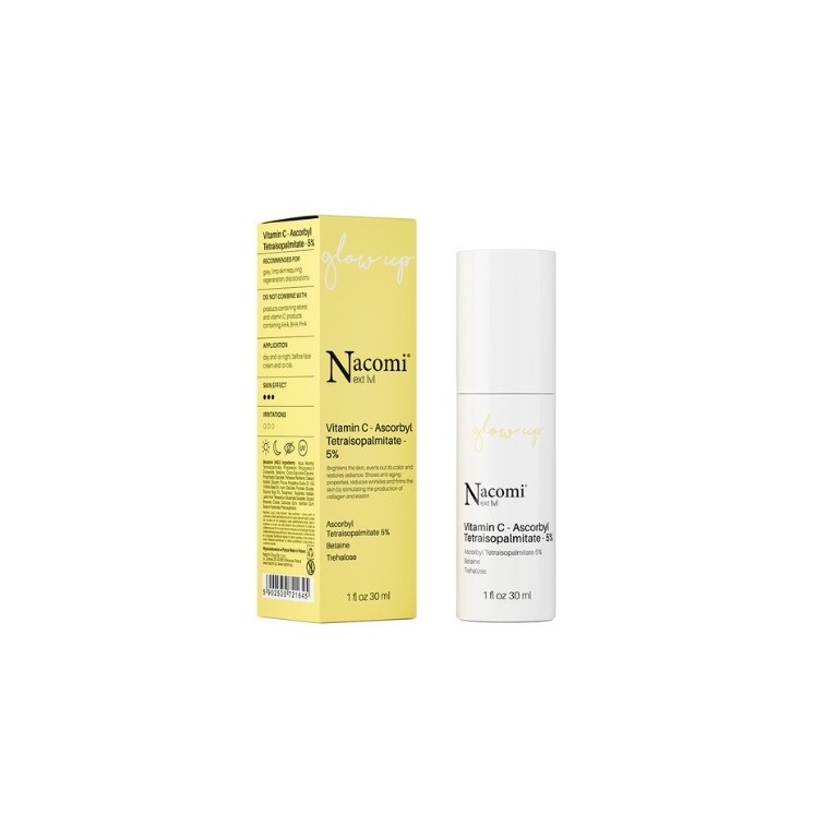 Nacomi Next Level Serum do twarzy z 5% Witaminą C Ascorbyl Tetraisopalmitate 30ml