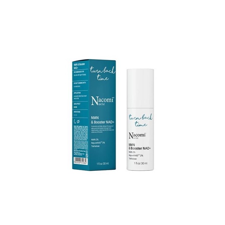 Нічна антивікова Serum для обличчя Nacomi Next Level з NMN та бустером NAD+ 30 мл
