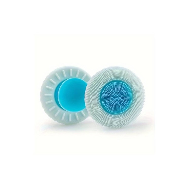 Silikon-Gesichtsreinigungsbürste, Blau, 1 Stück