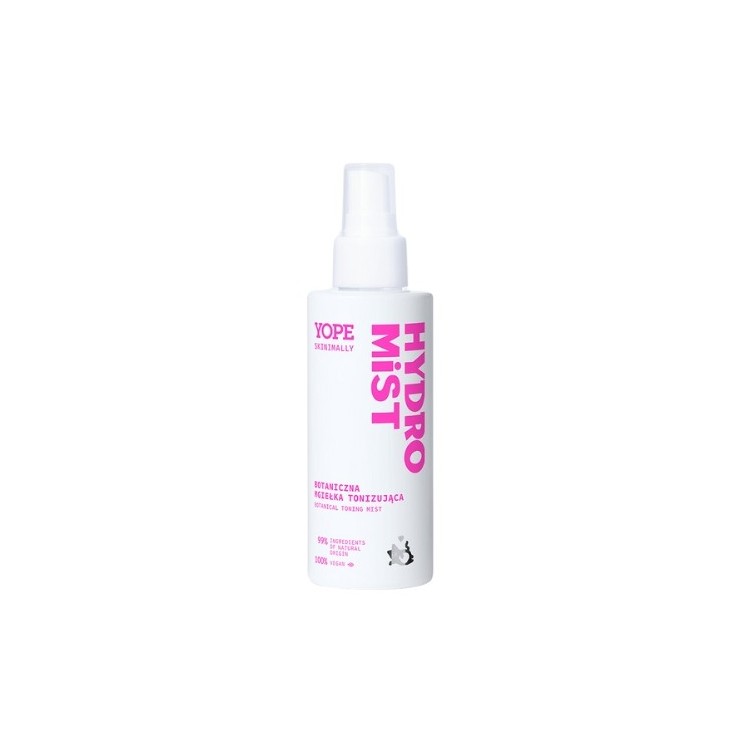 YOPE Skinimally Hydro Mist tonizująca Mgiełka do twarzy 150 ml