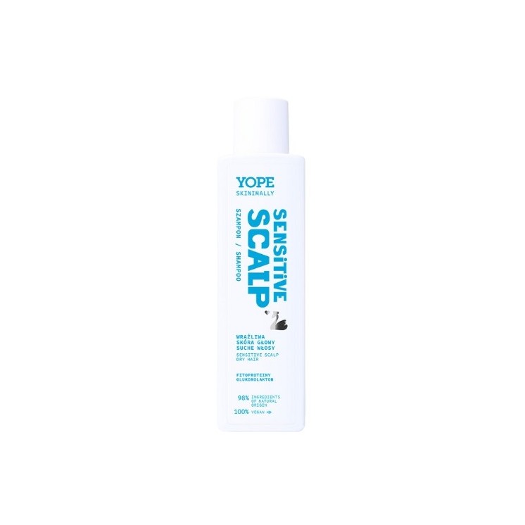 YOPE Skinimally Sensitive Scalp & Dry Hair Szampon do wrażliwej skóry głowy i suchych włosów 250 ml